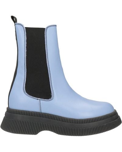 Ganni Ankle Boots - Blue