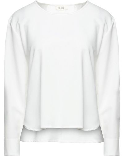 FILBEC Bluse - Weiß