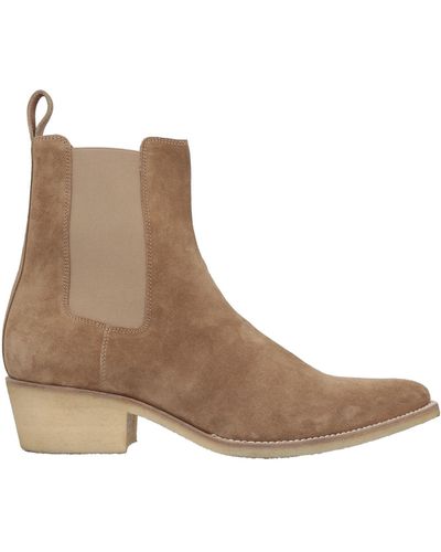 Amiri Ankle Boots - Natural