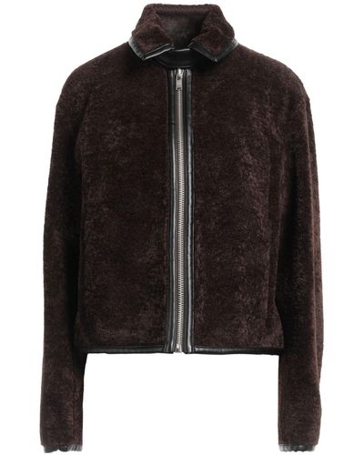 Trussardi Teddy Coat - Black