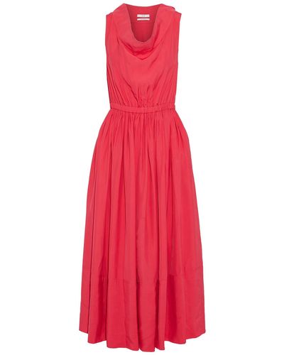 Co. Midi Dress - Red