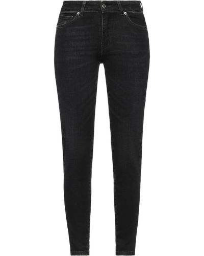 Grifoni Pantalon en jean - Noir