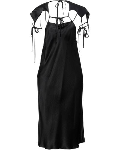 Matériel Midi Dress - Black