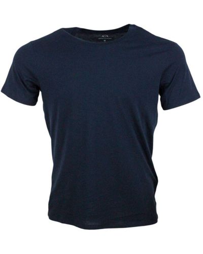 Armani Exchange T-shirts - Blau