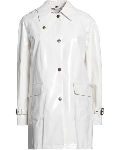 Sealup Overcoat & Trench Coat - White