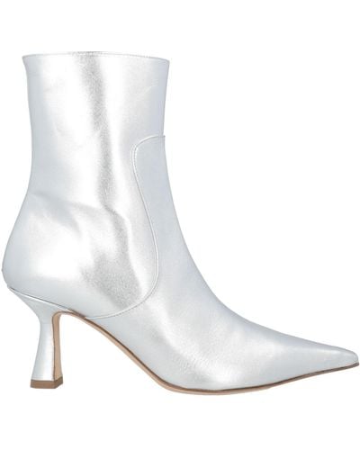 Aeyde Ankle Boots Leather - White