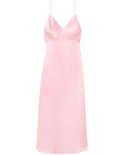 Adam Lippes Midi Dress - Pink