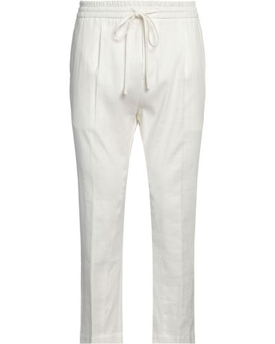 Paolo Pecora Pants - White