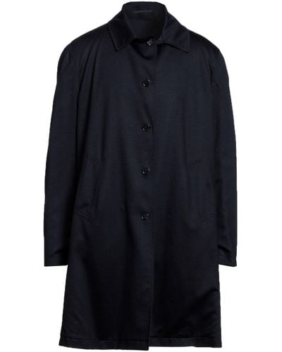Lardini Overcoat & Trench Coat - Blue