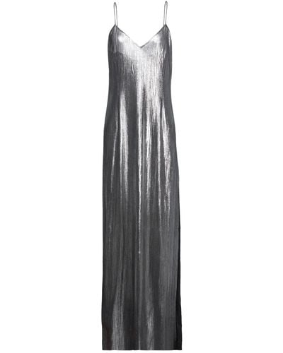 Vetements Long Dress - Metallic