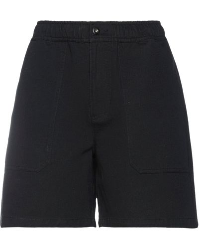 Thinking Mu Denim Shorts - Black