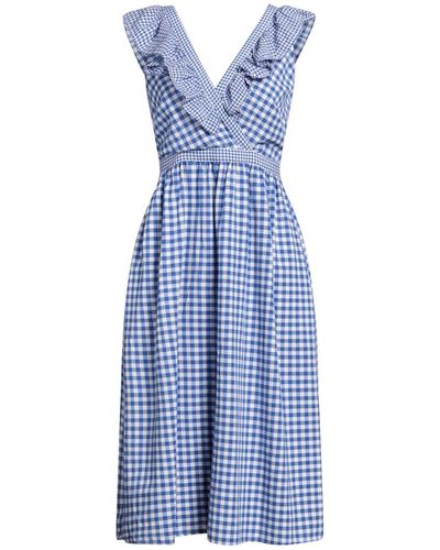 Compañía Fantástica Midi Dress - Blue