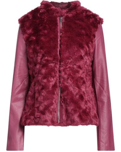 Guess Shearling & Teddy - Red