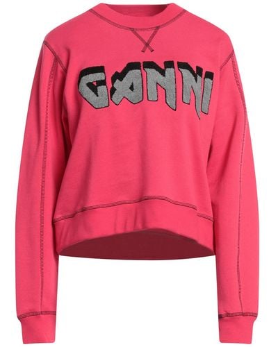 Ganni Sweatshirt - Pink