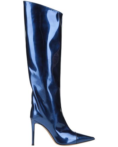 Alexandre Vauthier Knee Boots - Blue