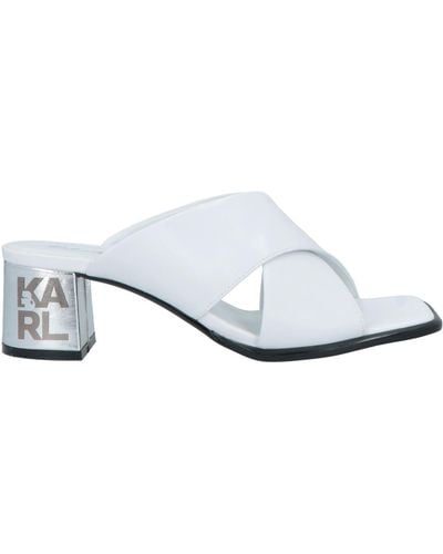 Karl Lagerfeld Sandale - Weiß