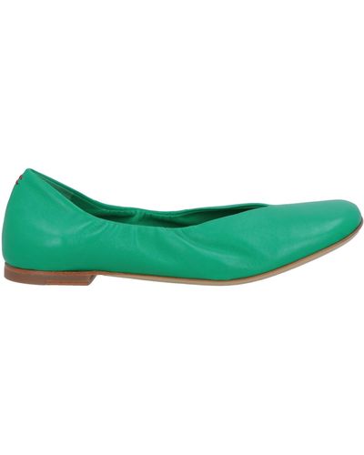 Halmanera Ballet Flats - Green