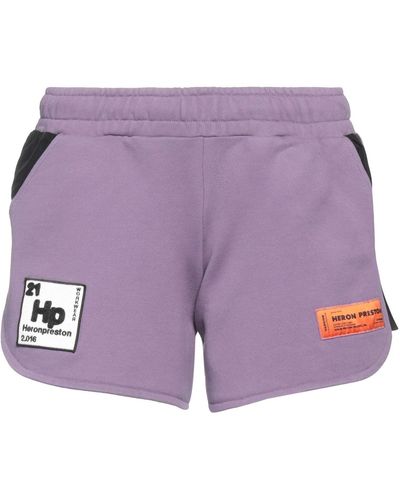 Heron Preston Shorts & Bermuda Shorts - Purple