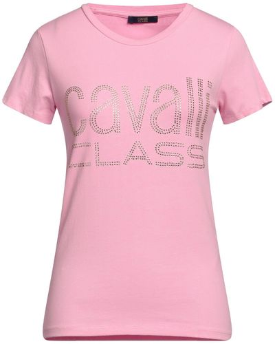 Class Roberto Cavalli T-shirt - Rosa