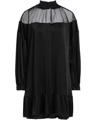 Semicouture Mini Dress - Black