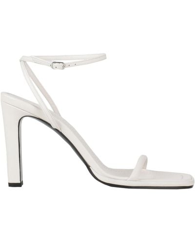 The Row Sandals - White