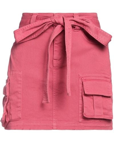 Blumarine Denim Skirt - Pink