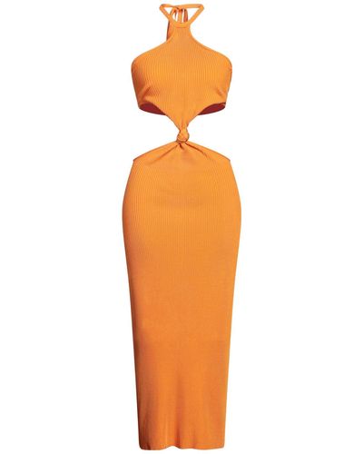 Cult Gaia Vestito Lungo - Arancione