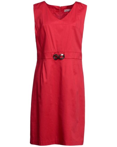 LOLA SANDRO FERRONE Midi Dress - Red