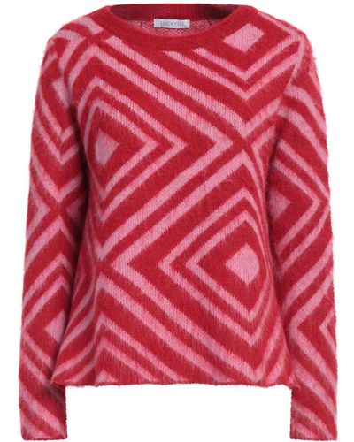 LUCKYLU  Milano Sweater - Red