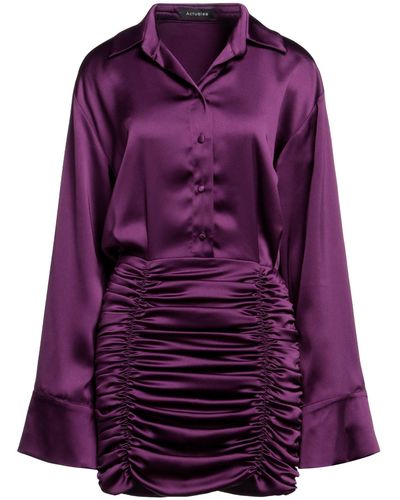ACTUALEE Mini Dress - Purple
