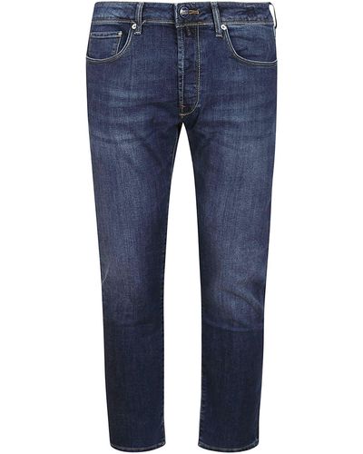 Incotex Pantalon en jean - Bleu