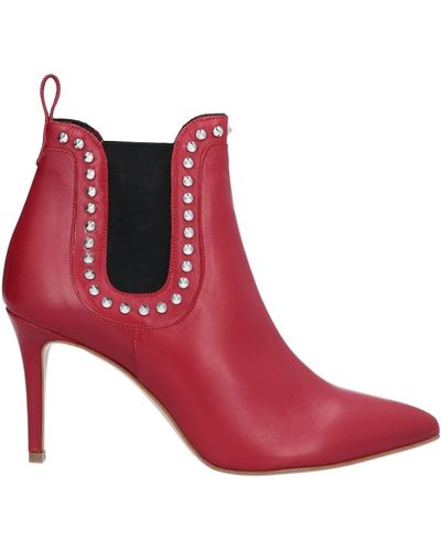Albano Ankle Boots - Red