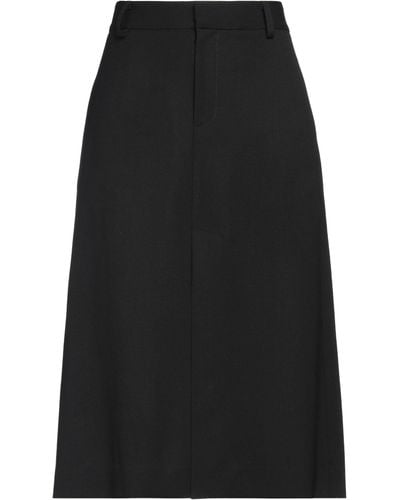 P.A.R.O.S.H. Midi Skirt - Black