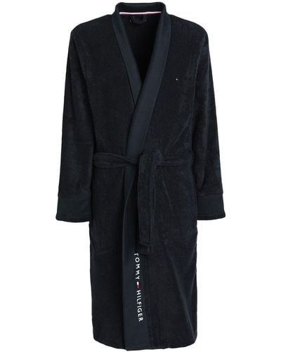 Tommy Hilfiger Dressing Gown Or Bathrobe - Black