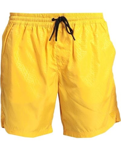 Guess Swim Trunks - Yellow