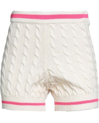ViCOLO Ivory Shorts & Bermuda Shorts Cotton, Acrylic - Gray