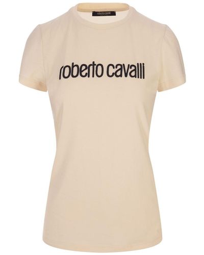 Roberto Cavalli T-shirts - Natur