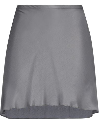 Ann Demeulemeester Mini Skirt - Grey