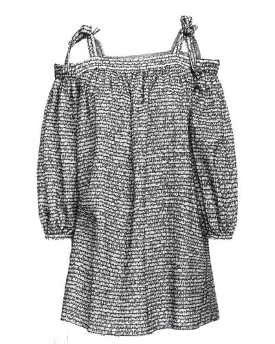 Boutique Moschino Mini Dress - Gray