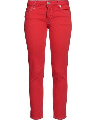 DSquared² Pantalon en jean - Rouge
