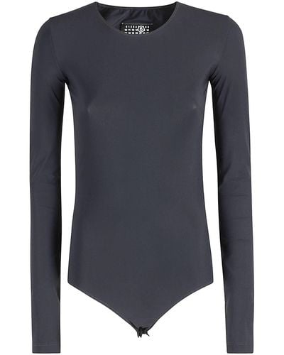 MM6 by Maison Martin Margiela Bodysuit - Blau