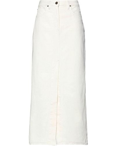 Lee Jeans Denim Skirt - White
