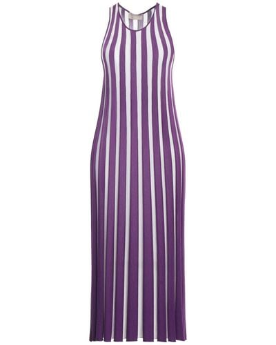 Drumohr Midi Dress - Purple