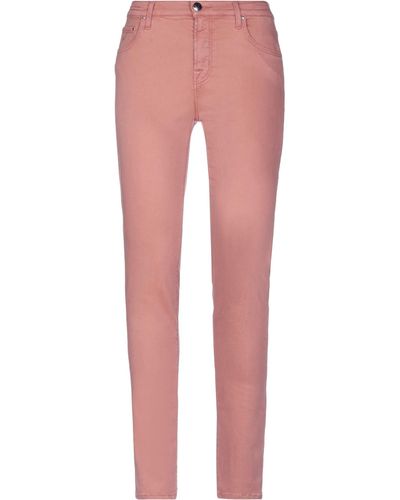 Jacob Coh?n Pastel Trousers Lyocell, Modal, Cotton, Elastomultiester, Elastane - Pink