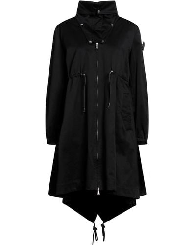 Add Overcoat & Trench Coat - Black