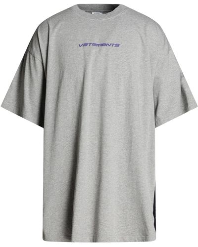 Vetements T-shirt - Grigio