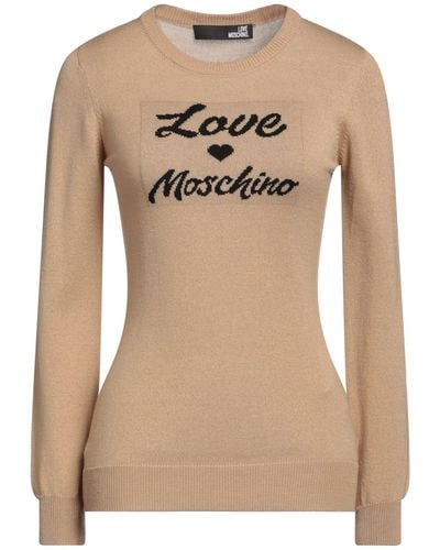 Love Moschino Pullover - Natur