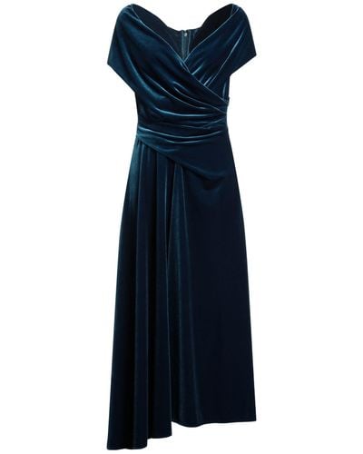 Talbot Runhof Maxi Dress - Blue