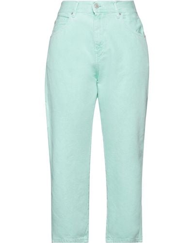 Replay Cropped Jeans - Blau