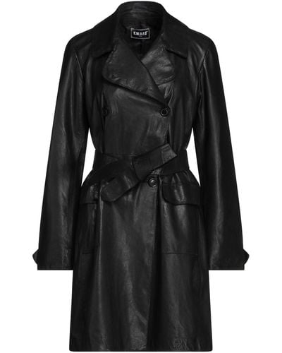 S.w.o.r.d 6.6.44 Overcoat & Trench Coat - Black